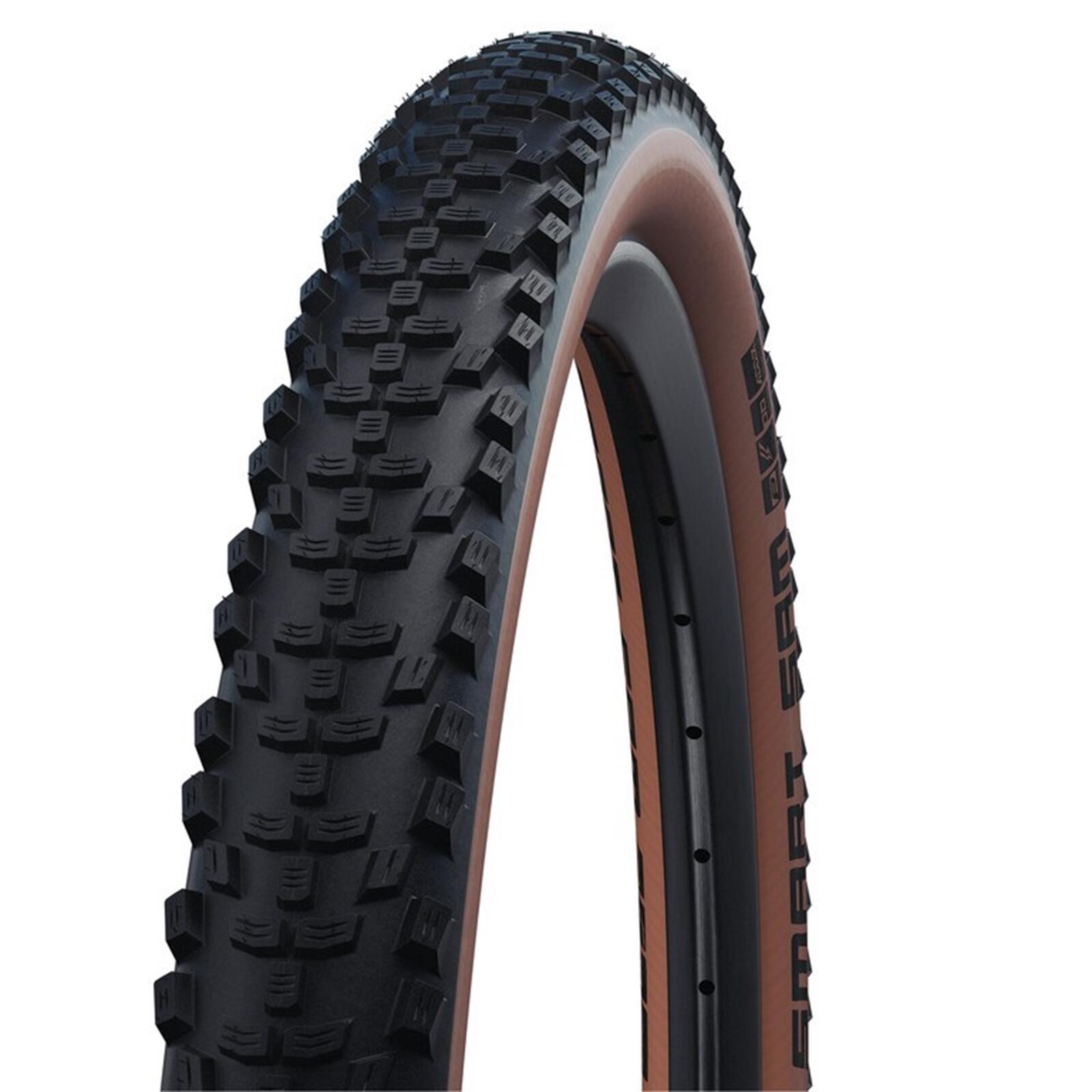 Opona Schwalbe Smart Sam Perf.line 65-584 czarna/brązowa