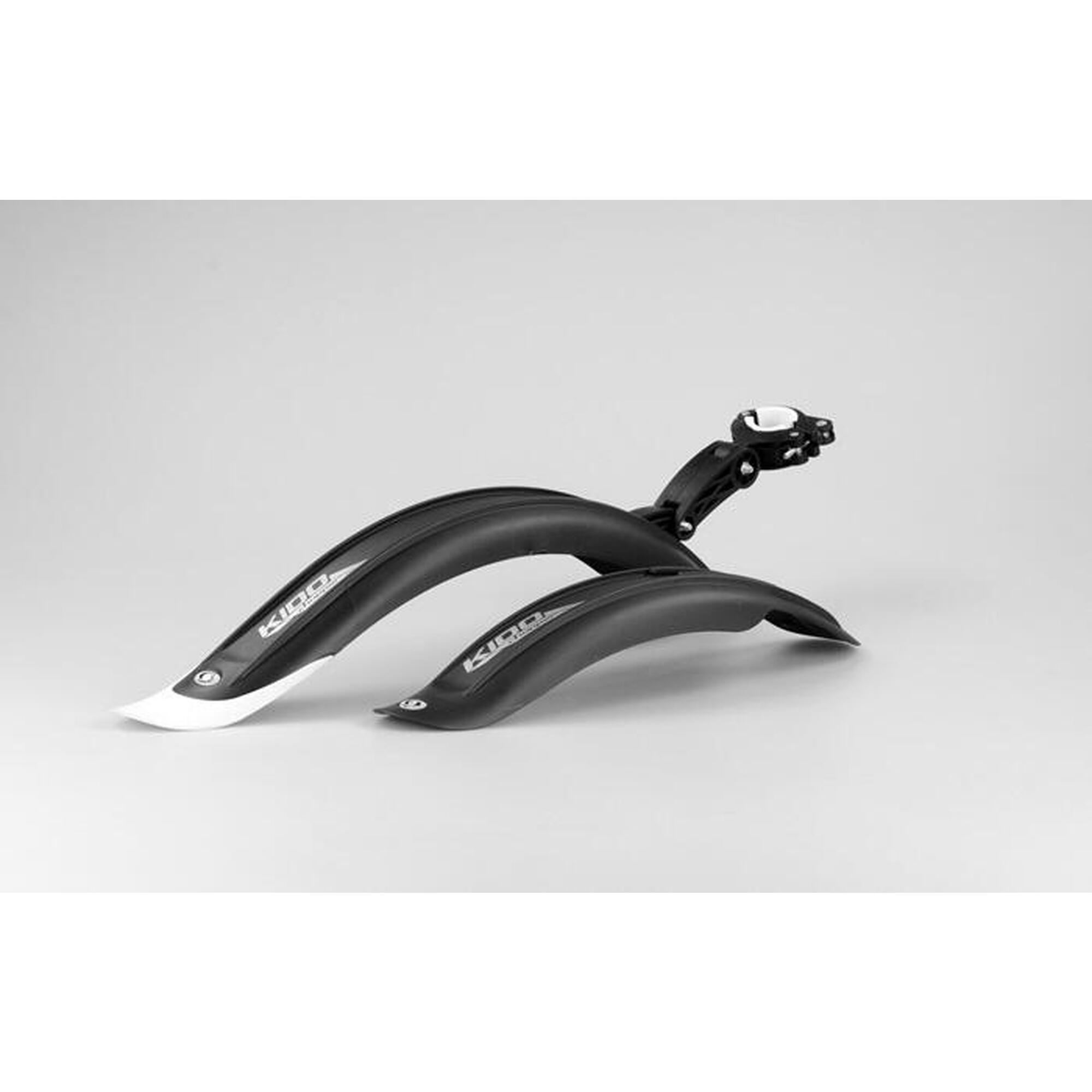 Błotniki Simpla KIDO 20 PRO P+T czarno/biały