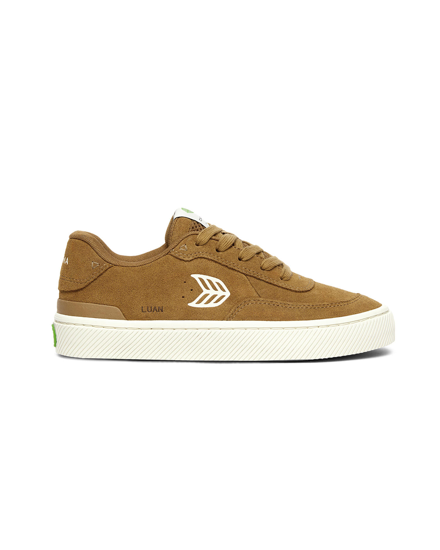 Sneakersy skórzane Cariuma Luan Pro Suede Camel Ivory Logo