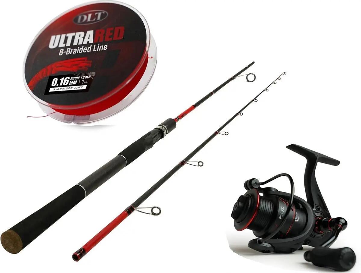 Goliath zestaw spinningowy 2.40 m