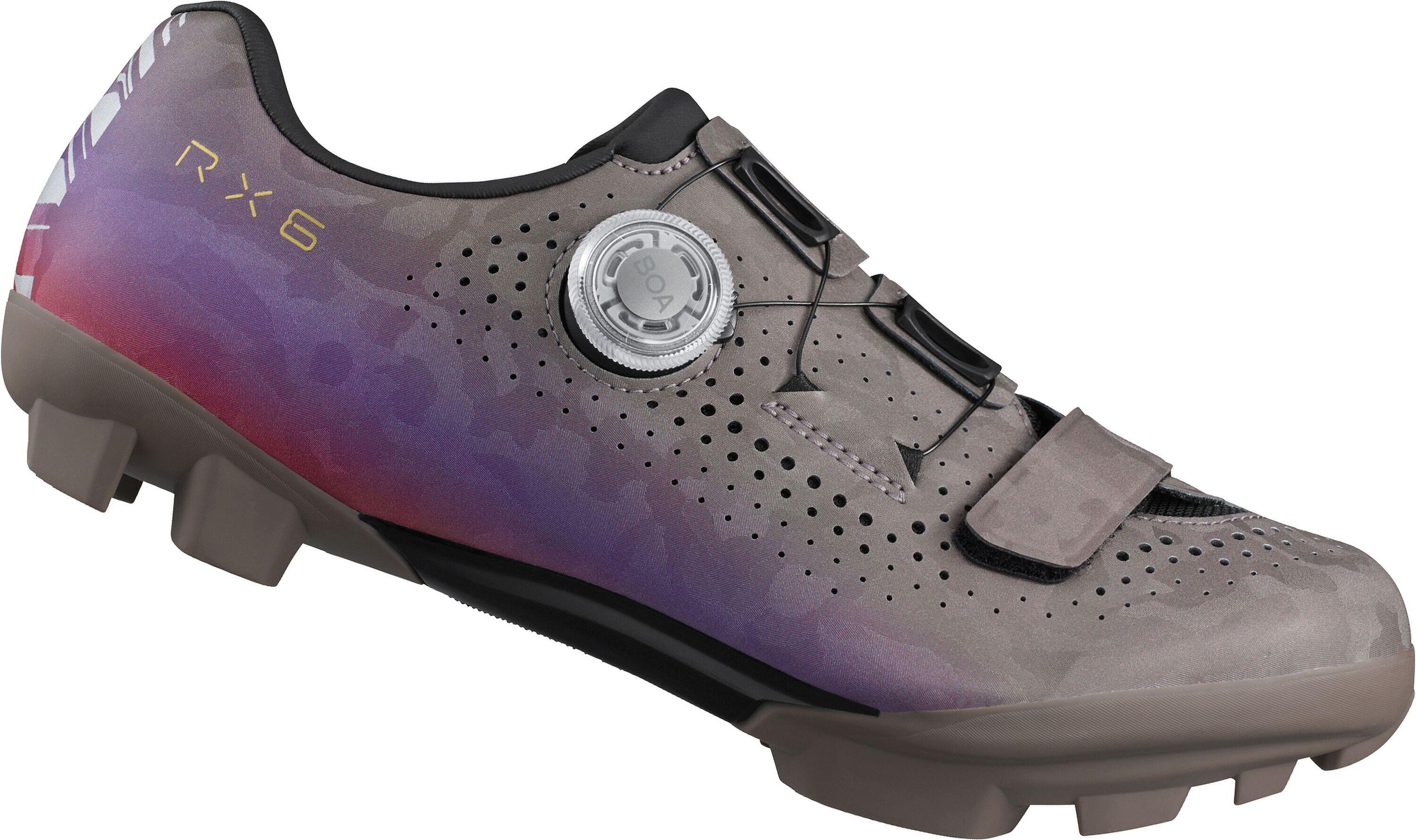 Buty rowerowe Gravel RX600W, fioletowe