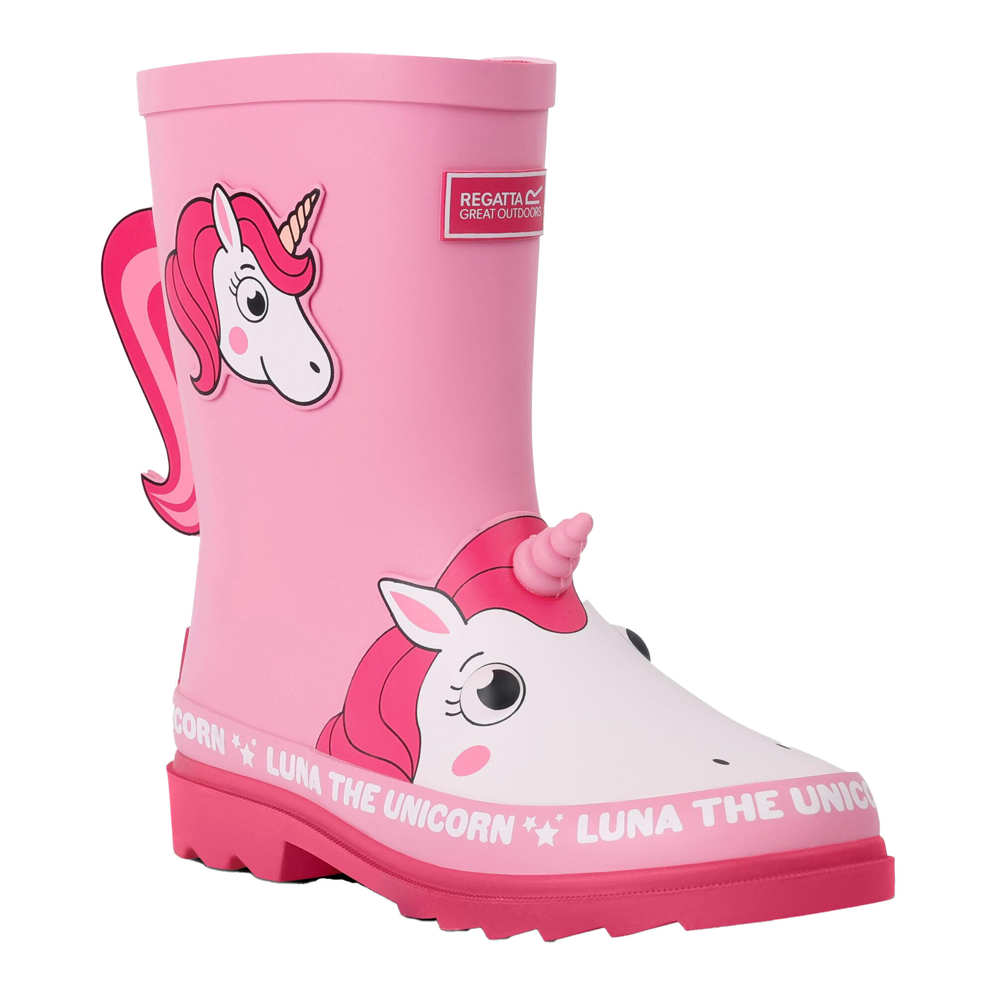 Dziecięce/Młodzieżowe Mudplay II Luna The Unicorn Wellington Boots