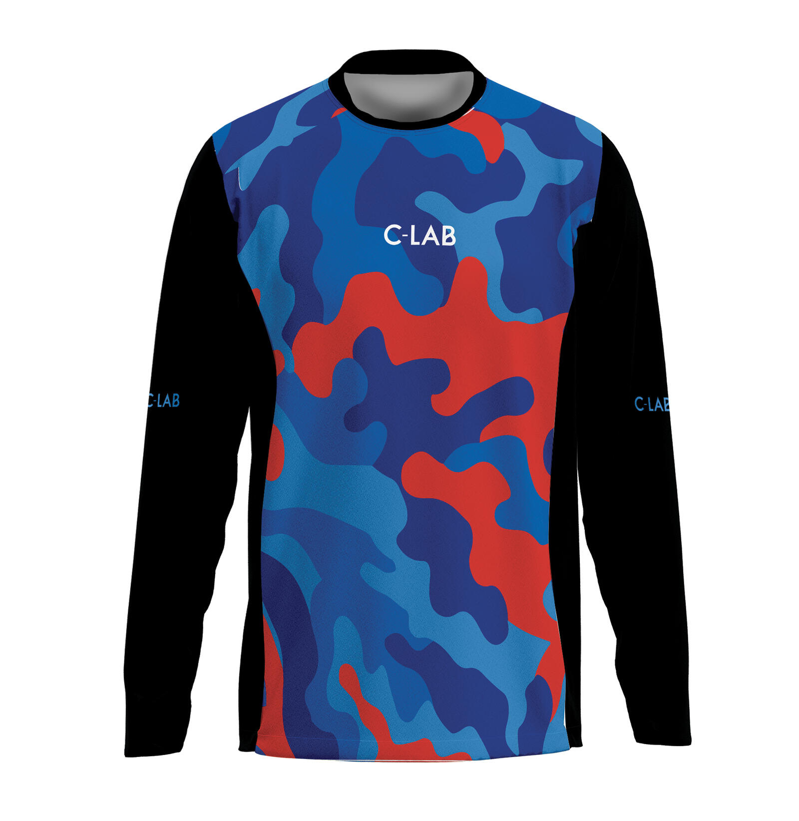 Koszulka MTB Enduro z długim rękawem Camo