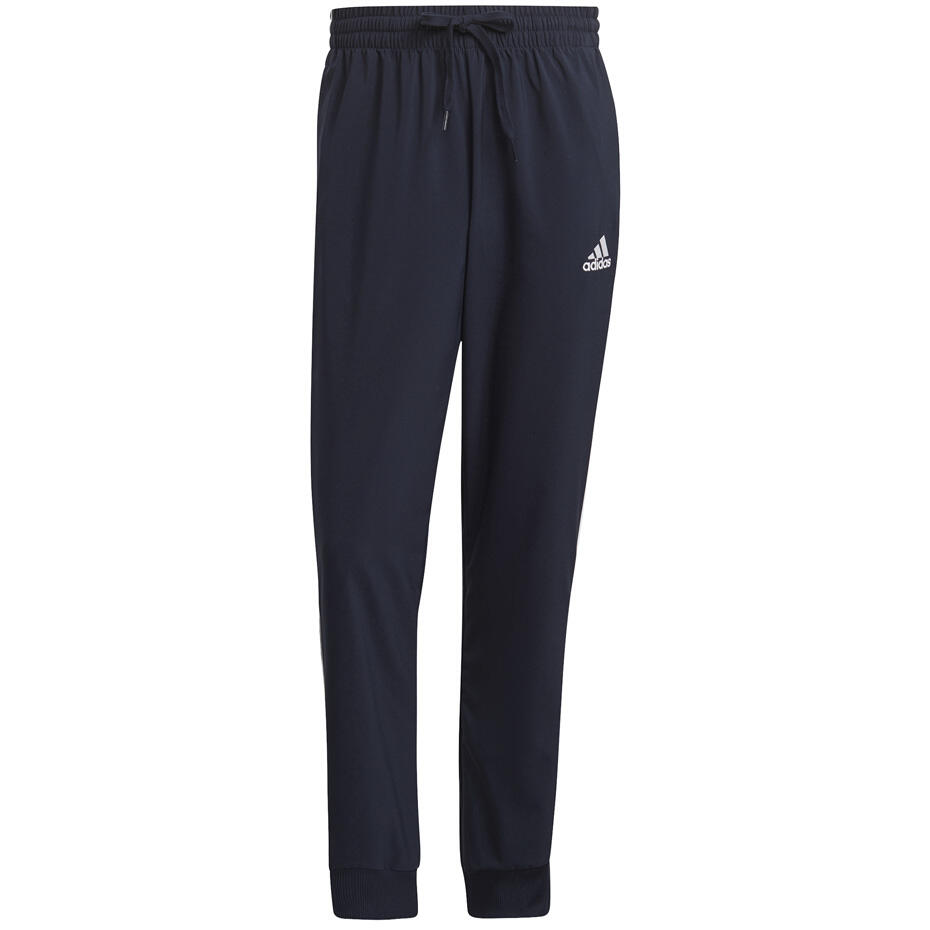 Spodnie męskie adidas Essentials Tapered Cuff 3 Stripes