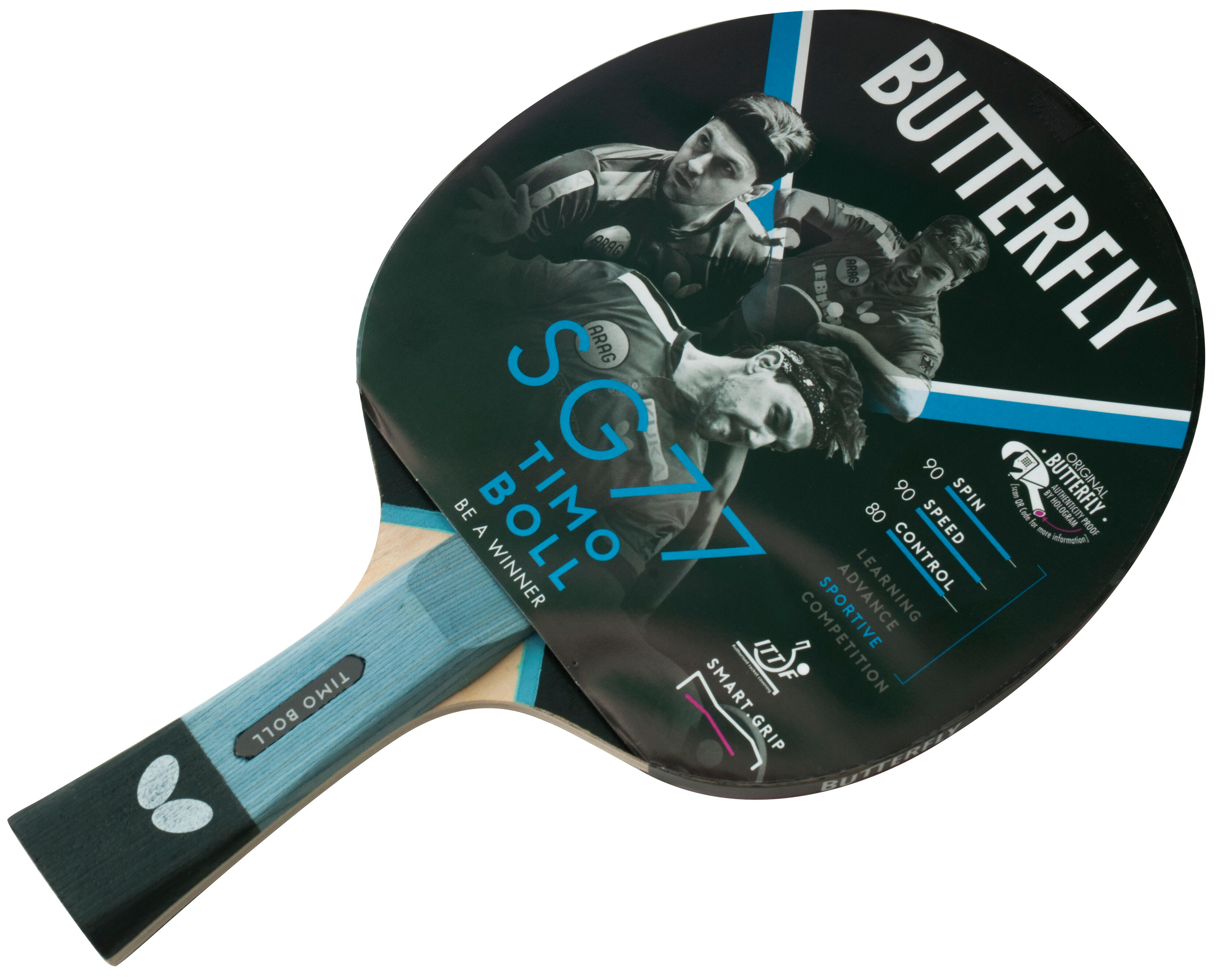 RAKIETKA DO TENISA STOŁOWEGO PALETKA DO PING PONGA BUTTERFLY Timo Boll SG77