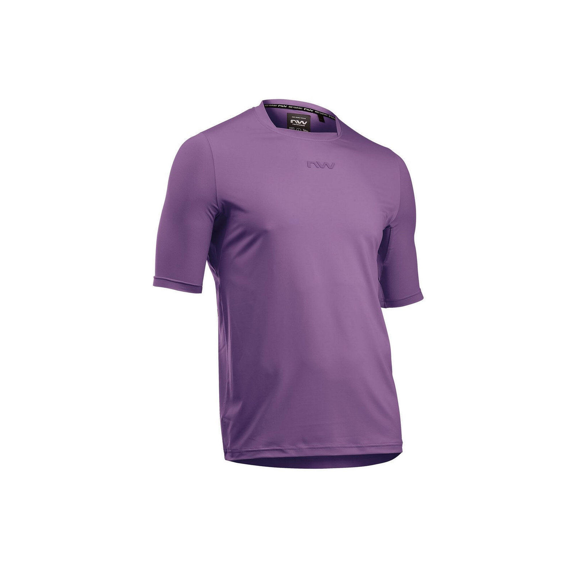 Koszulka rowerowa mtb enduro NORTHWAVE Bomb Jersey fioletowy