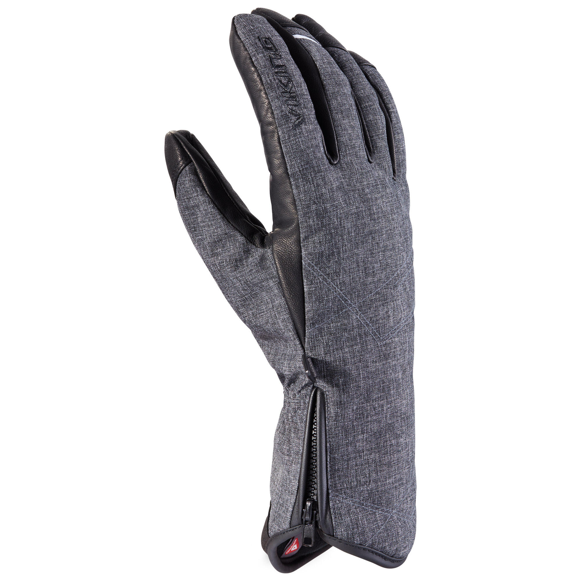 Rękawice damskie narciarskie Viking Hitra z PrimaLoftem ® i naturalną skórą
