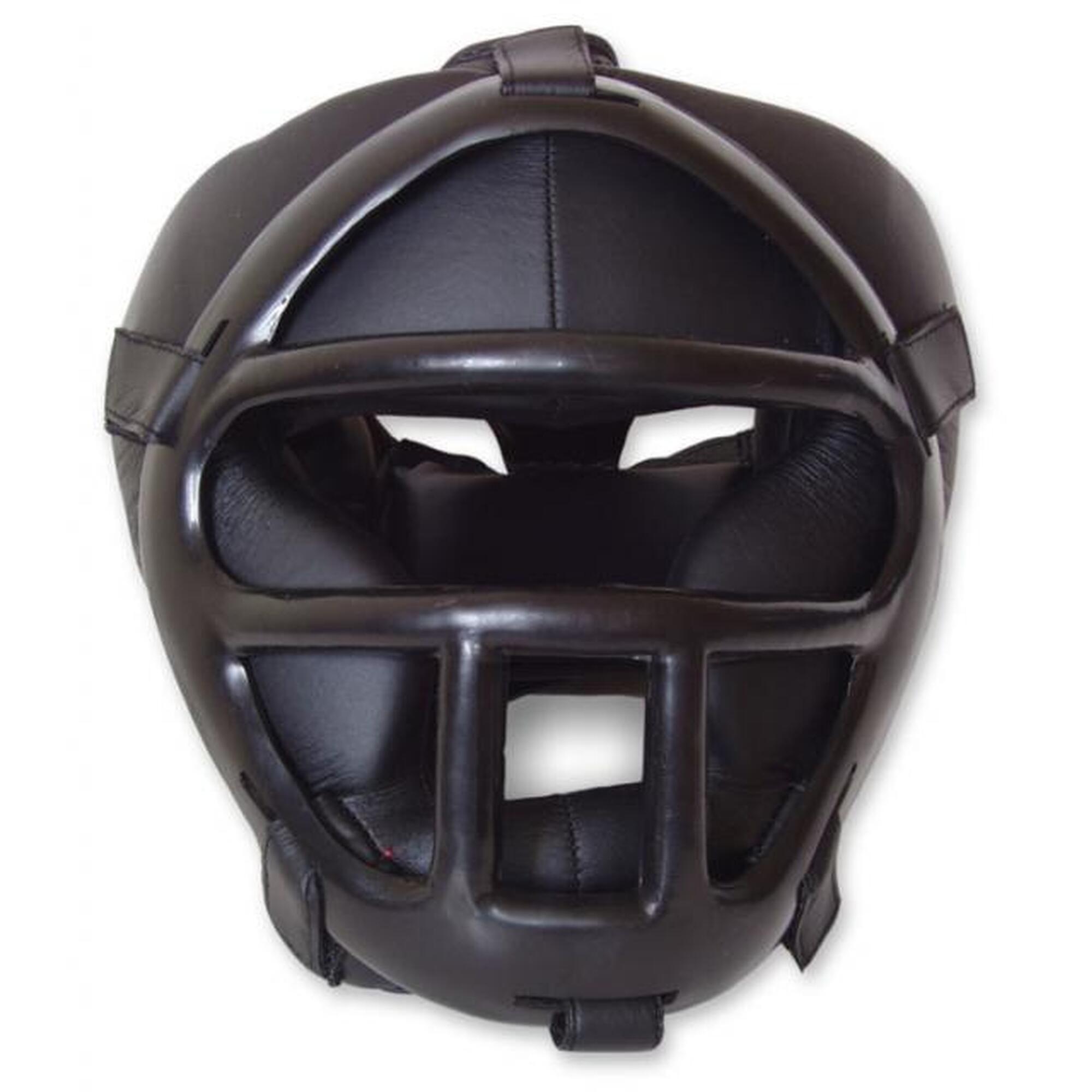 Zdjęcia - Ochraniacze do sportów walki Kask bokserski Evolution Professional Equipment z maską Black L