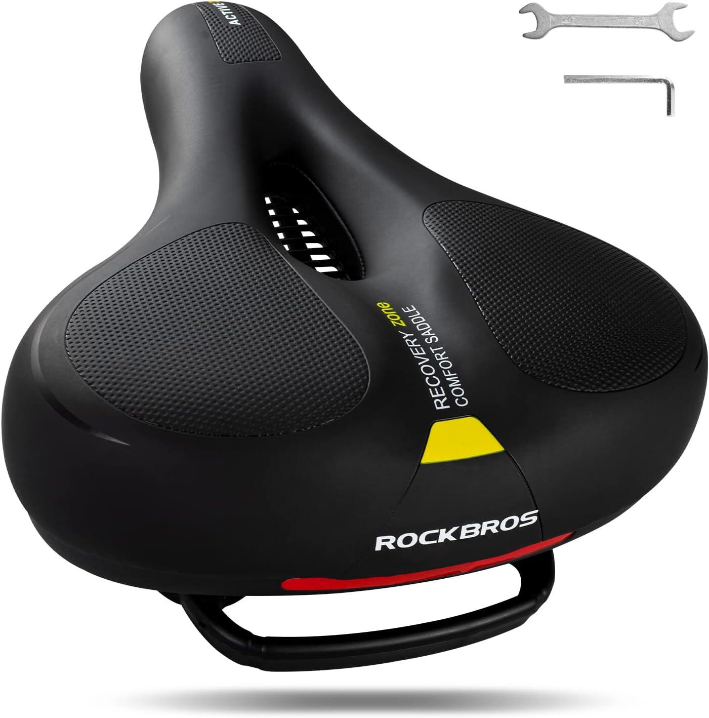 Ergonomiczne siodło rowerowe z żelem