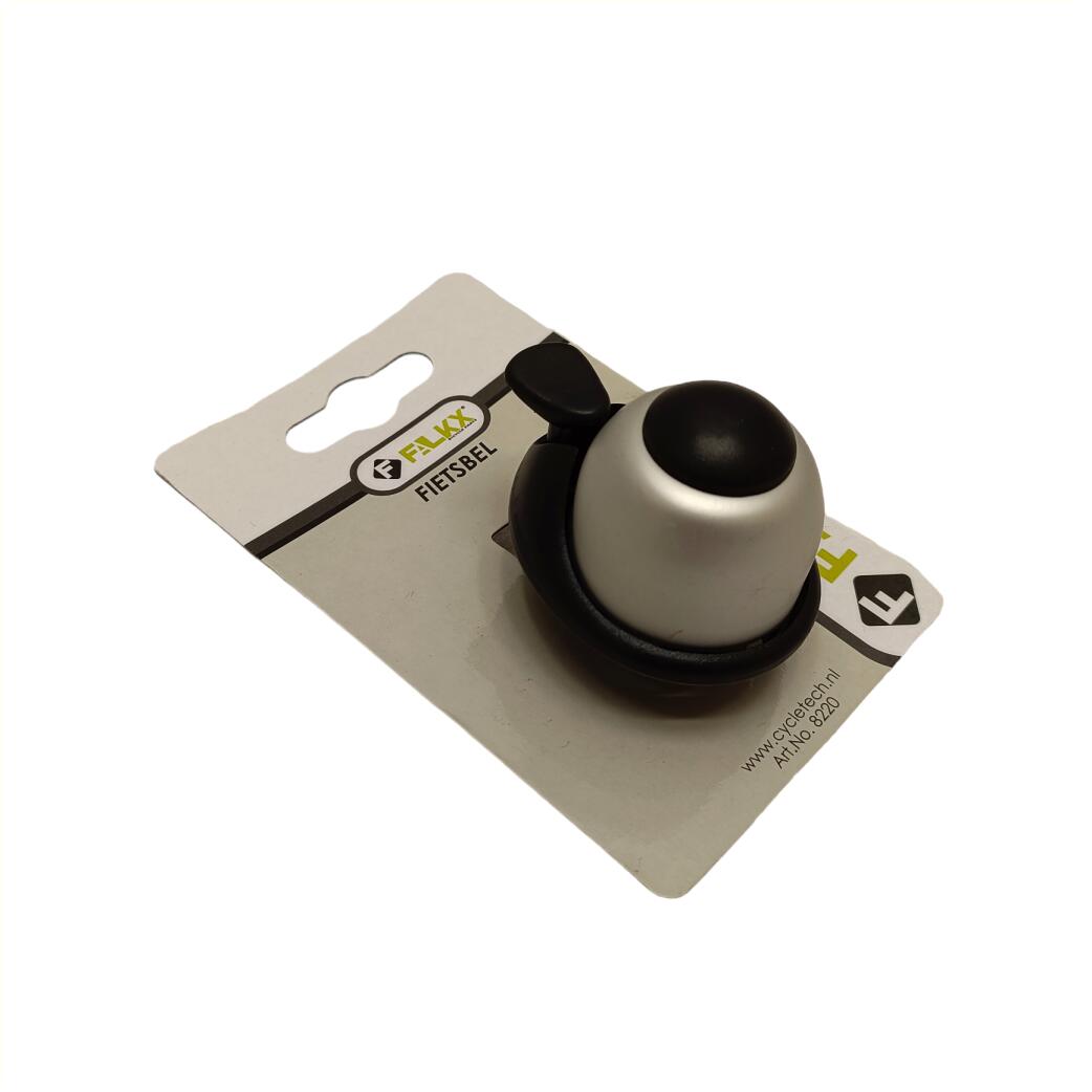 Falkx dzwonek rowerowy 36 mm srebrny