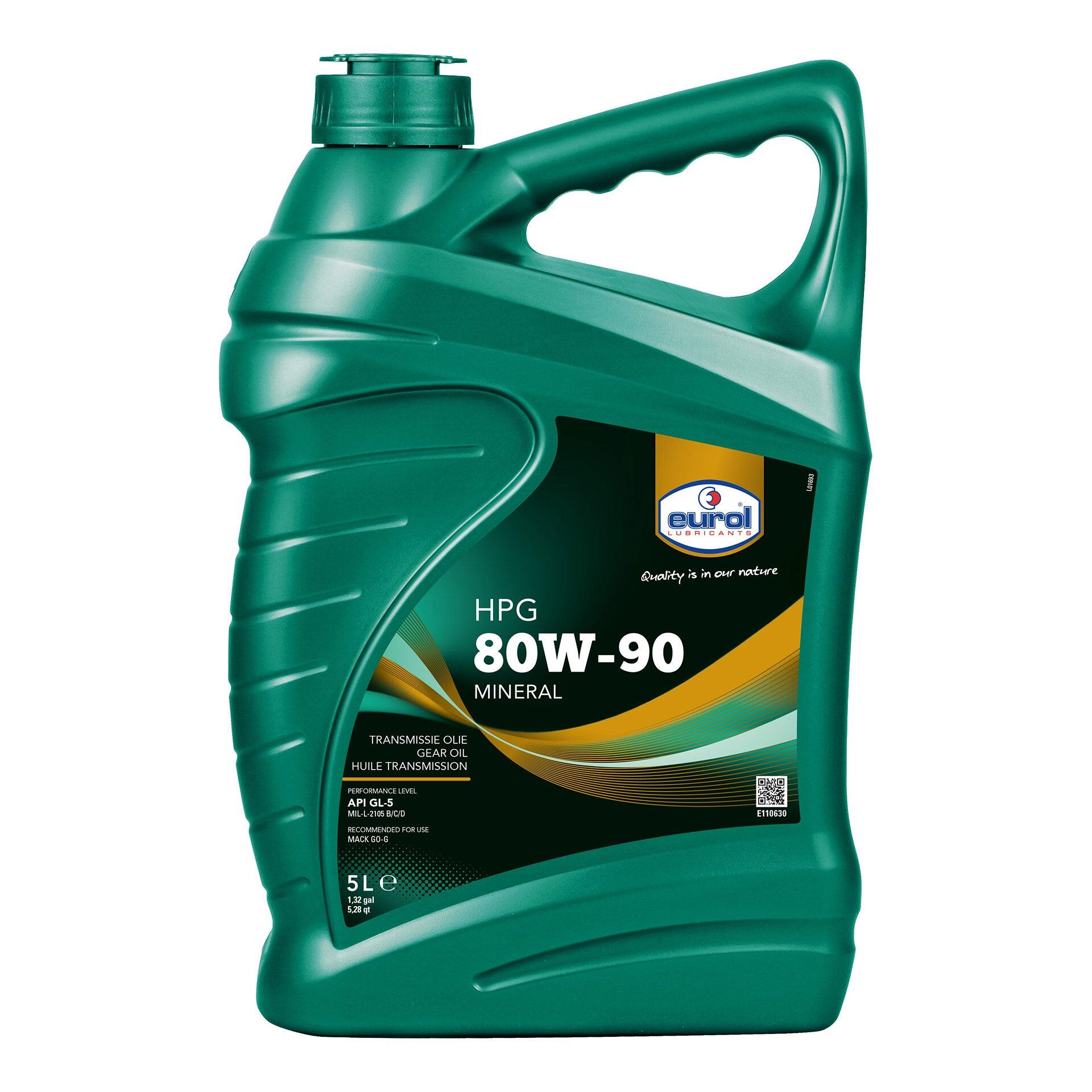 Eurol HPG SAE 80W-90 GL-5 olej przekładniowy 5L