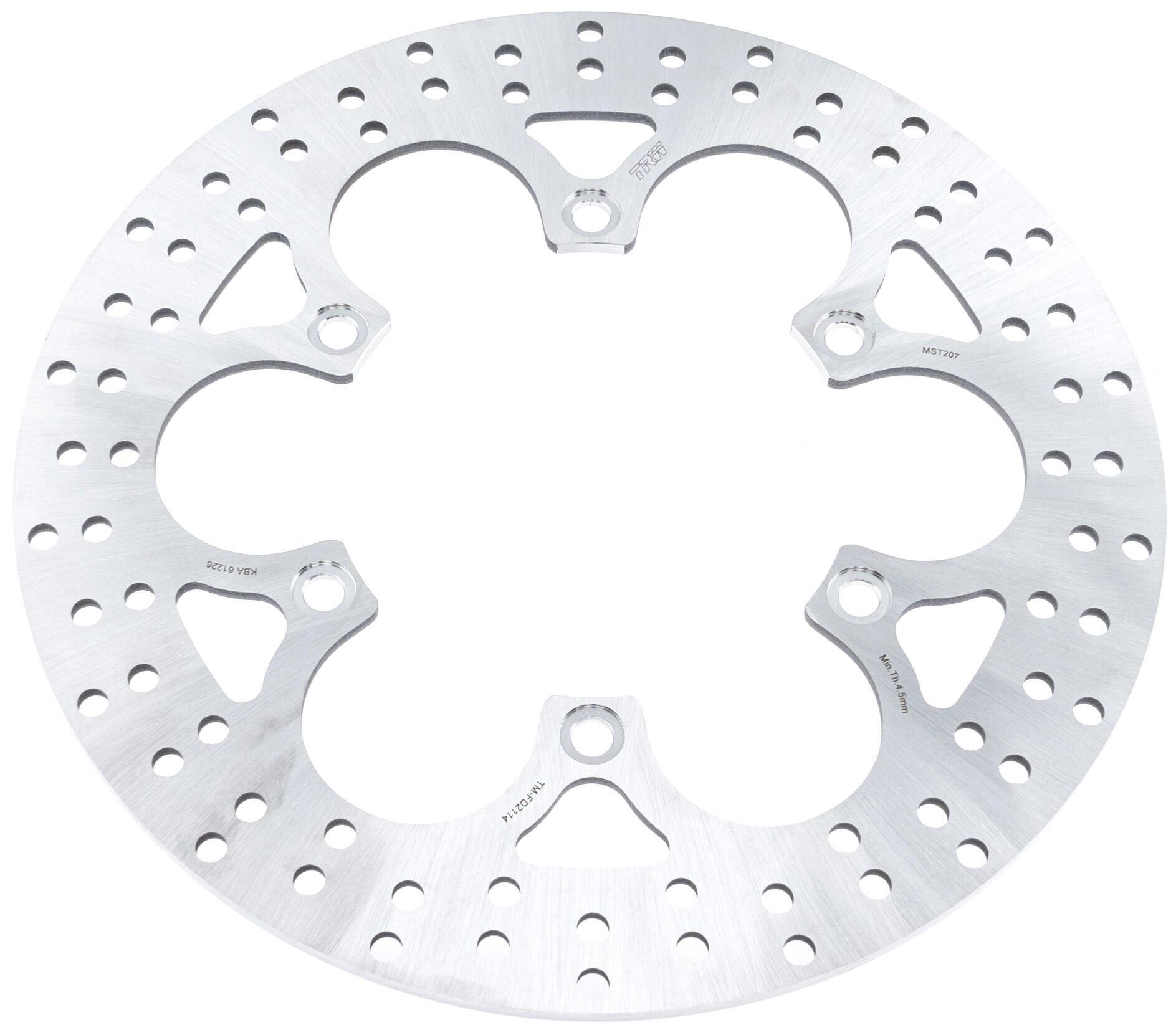 TRW Lucas MST207 tarcza hamulcowa 318 mm 6-otworowa sztywna