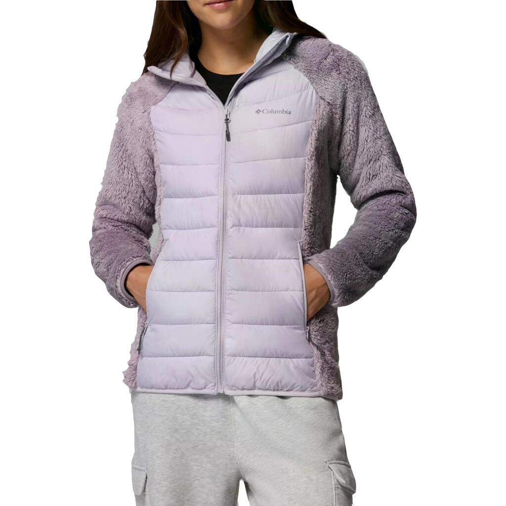 Kurtka COLUMBIA POWDER LITE II SHERPA HYB Fioletowy