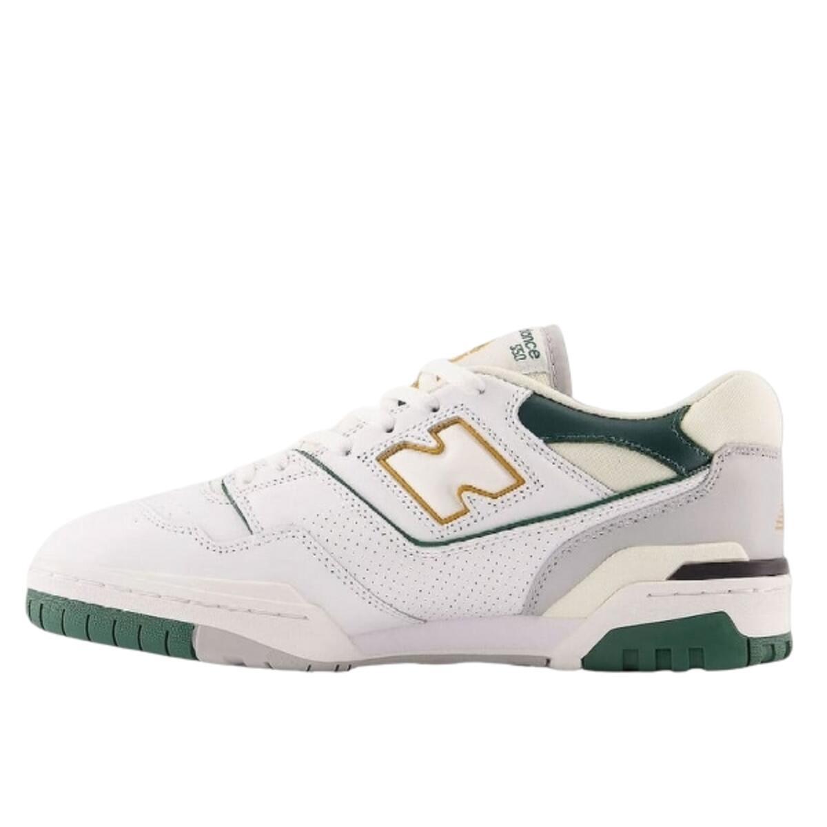 New Balance 550 White Nightwatch Green