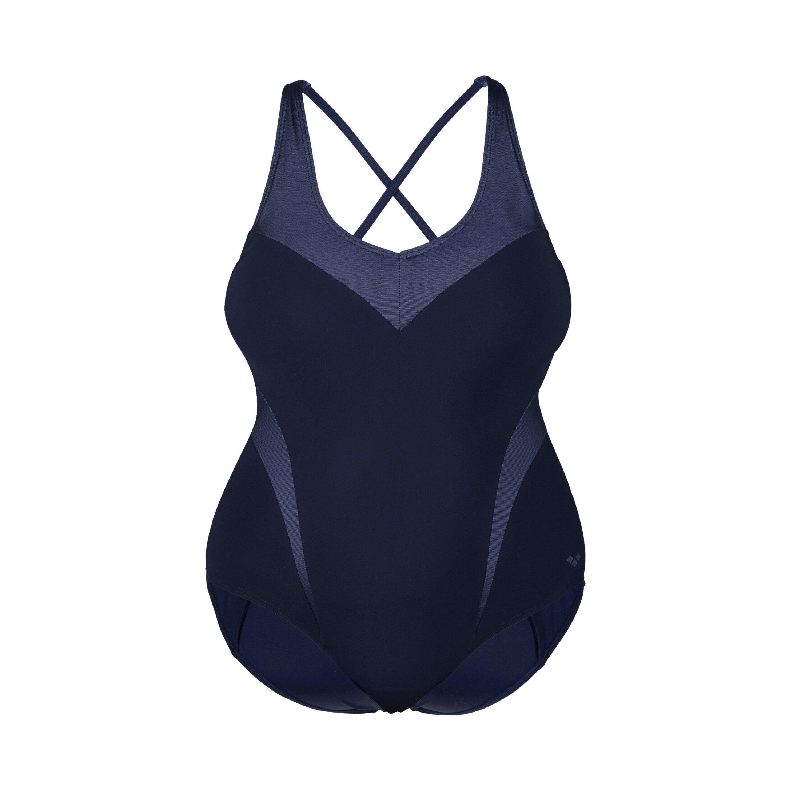 Damski kostium kąpielowy 1-częściowy Arena Isabel Light Cross Back Plus