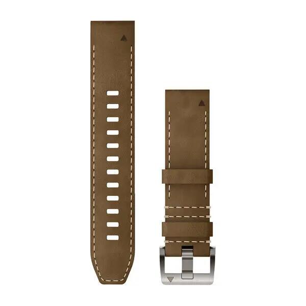 Hybrydowy skórzano-gumowy pasek do zegarka Garmin Quickfit® 22 FKM