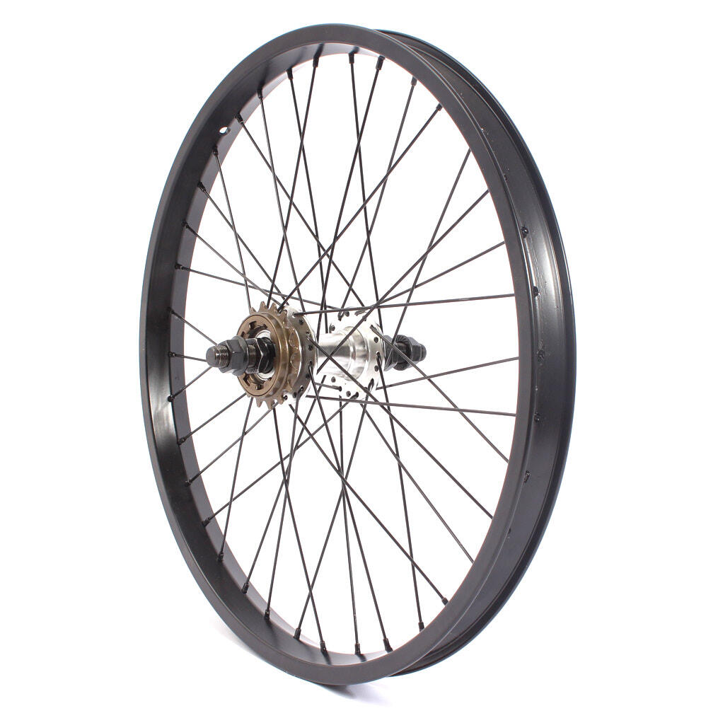 KOŁO TYLNE BMX CZARNE 20 14MM KHEBIKES
