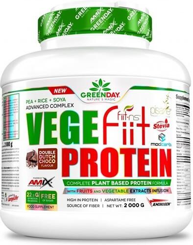 Vegefiit Protein - 2 kg karmelowych orzeszków ziemnych z mleczną czekoladą Amix