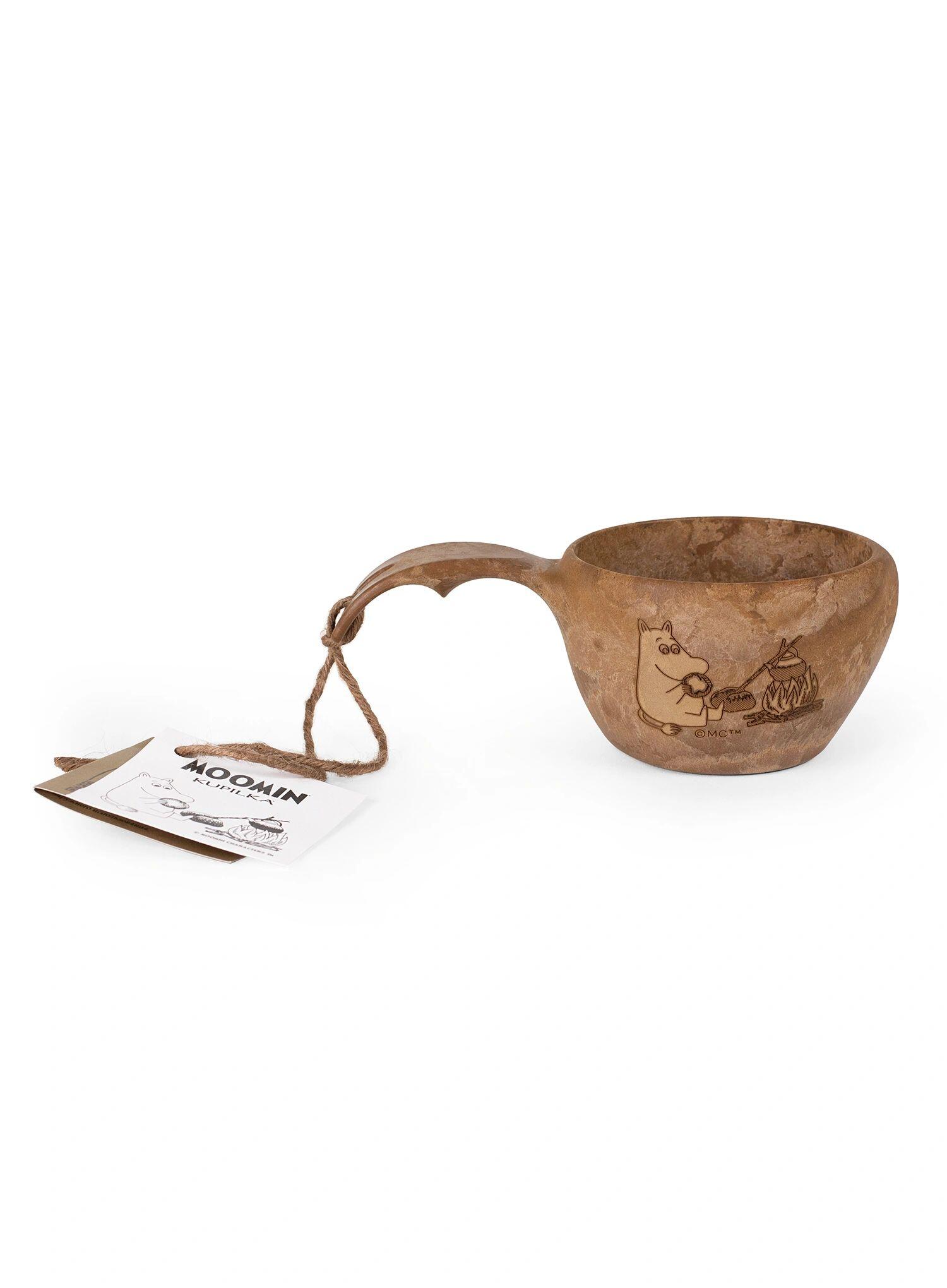 Kubek turystyczny Kupilka 21 Moomin Moomintroll Coffee (0,21 l) - brown