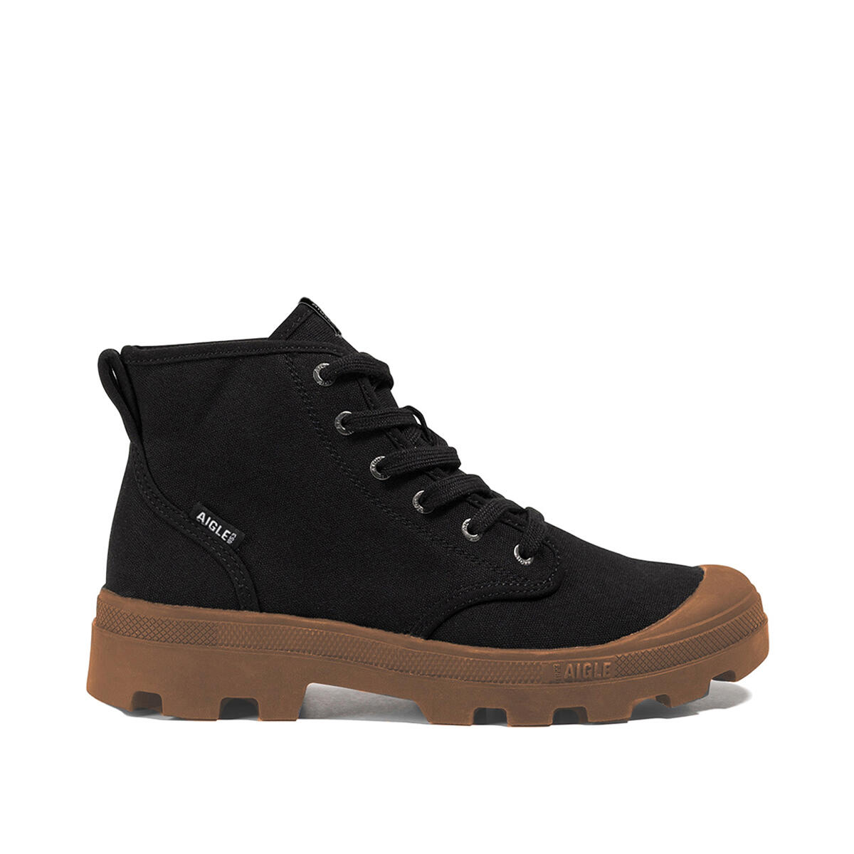 Buty trekkingowe na sznurówki z bawełny organicznej TENERE CVS UNISEX czarne