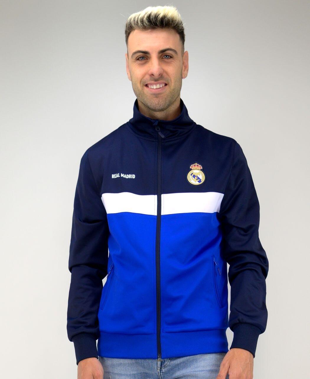 Bluza sportowa rozpinana na zamek błyskawiczny legendarnego klubu Madridista