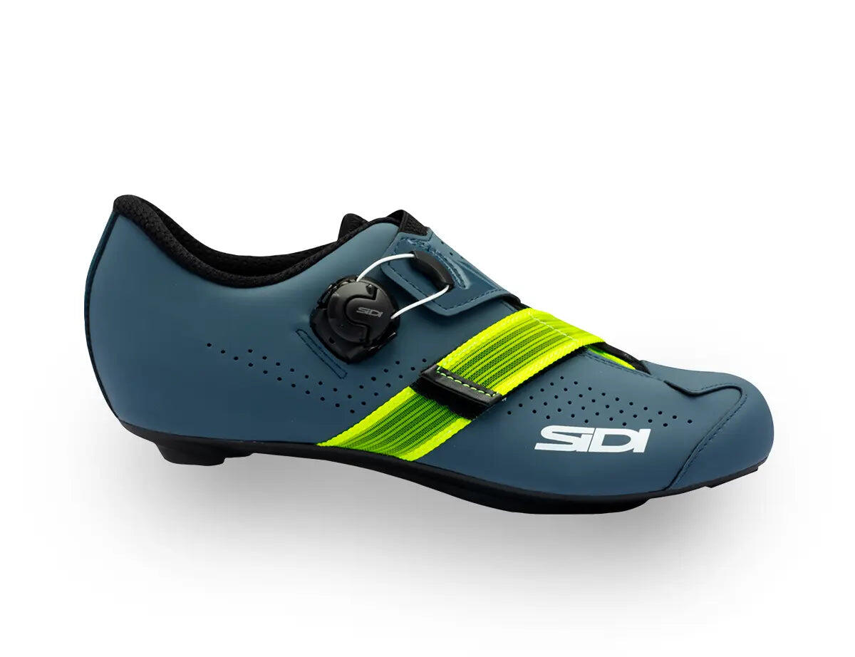 Buty PRIMA, niebiesko-żółte