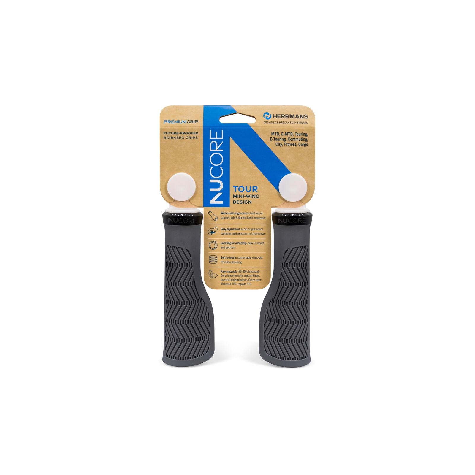 HERRMANS Nucore Grip Tour Wave 130 mm (para)