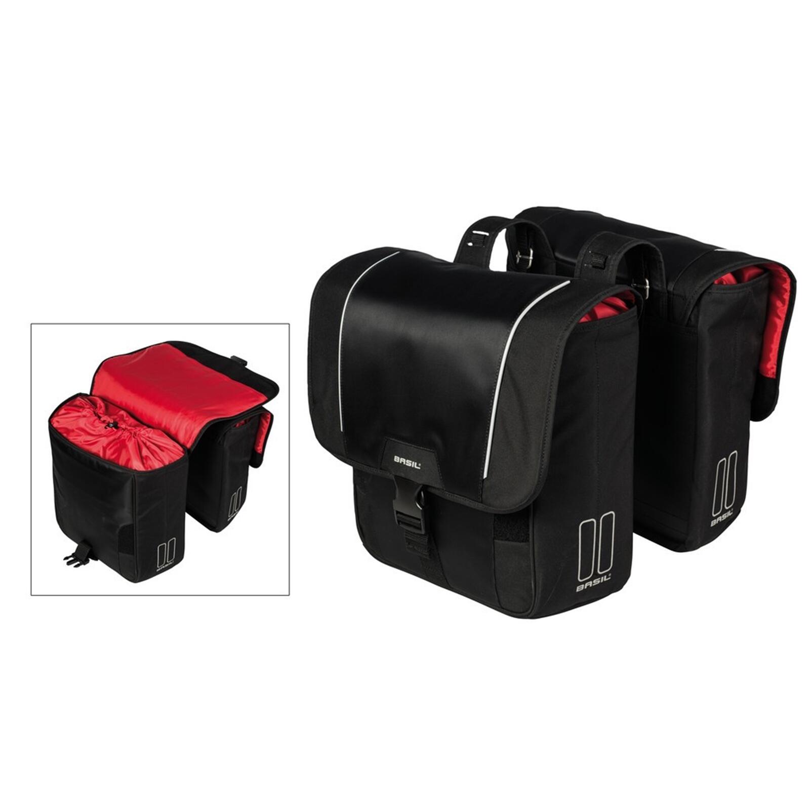 Podwójna Torba Rowerowa Sport Design 32 Litry 35 X 15 X 43 Cm - Czarna