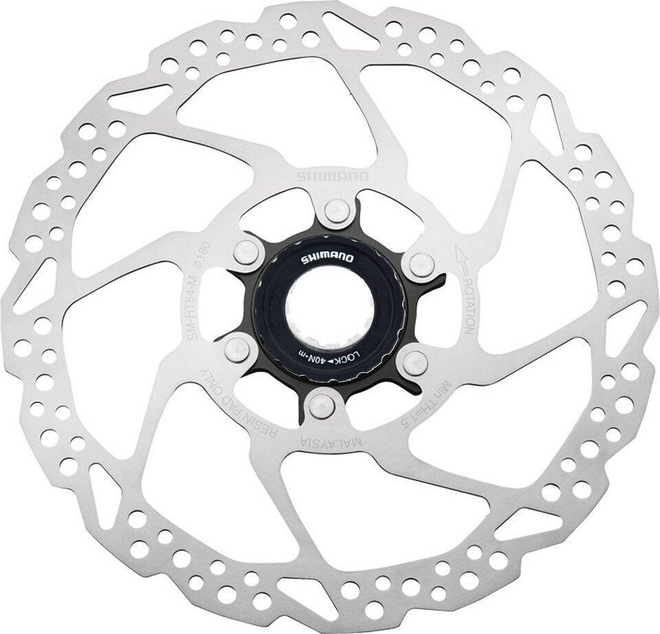 Rowerowe Tarcza hamulcowa Shimano SM-RT54 160 mm MTB Trekking Miasto Centerlock