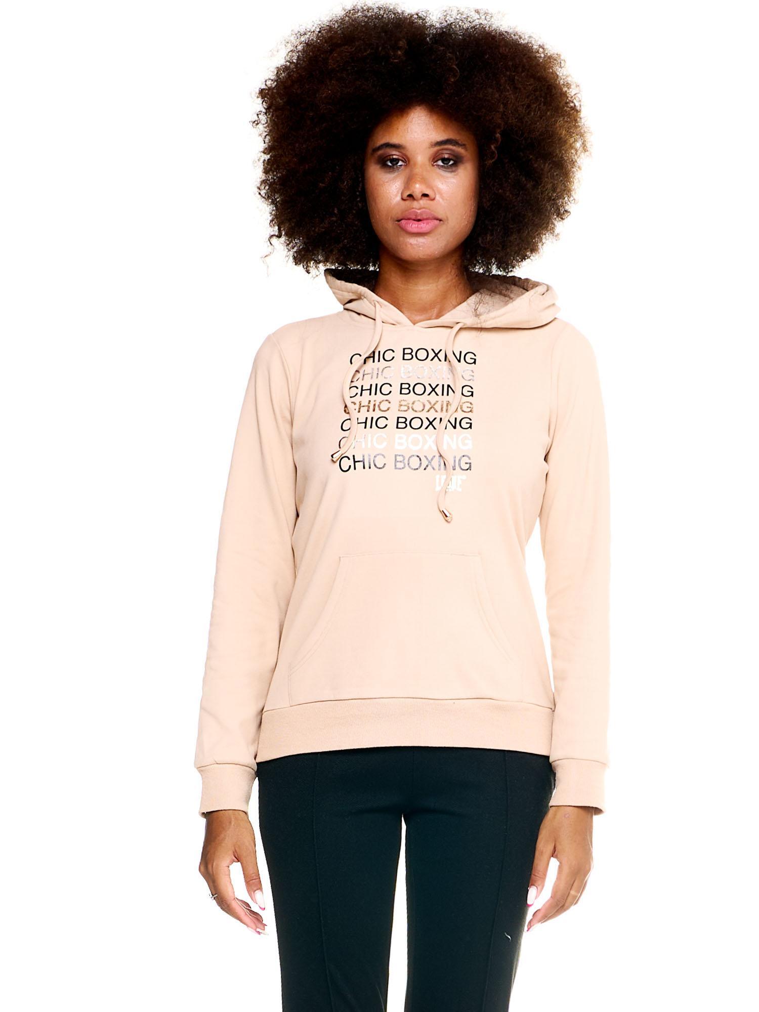 Zimowe, eleganckie bluzy bokserskie damskie Leone
