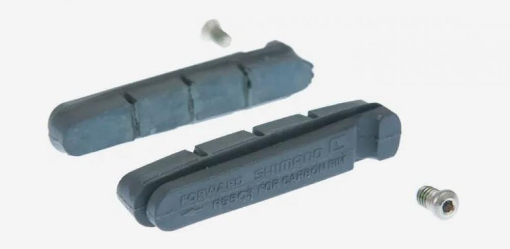 Klocki hamulcowe cartridge SHIMANO R55C3 do obręczy karbonowych, para