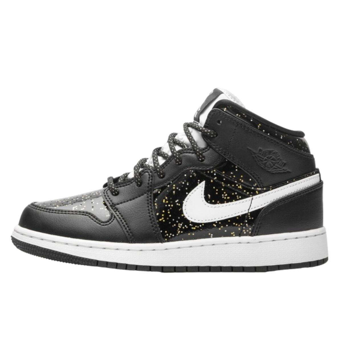 Buty do chodzenia dla dorosłych Air Jordan 1 Mid Black Speckle