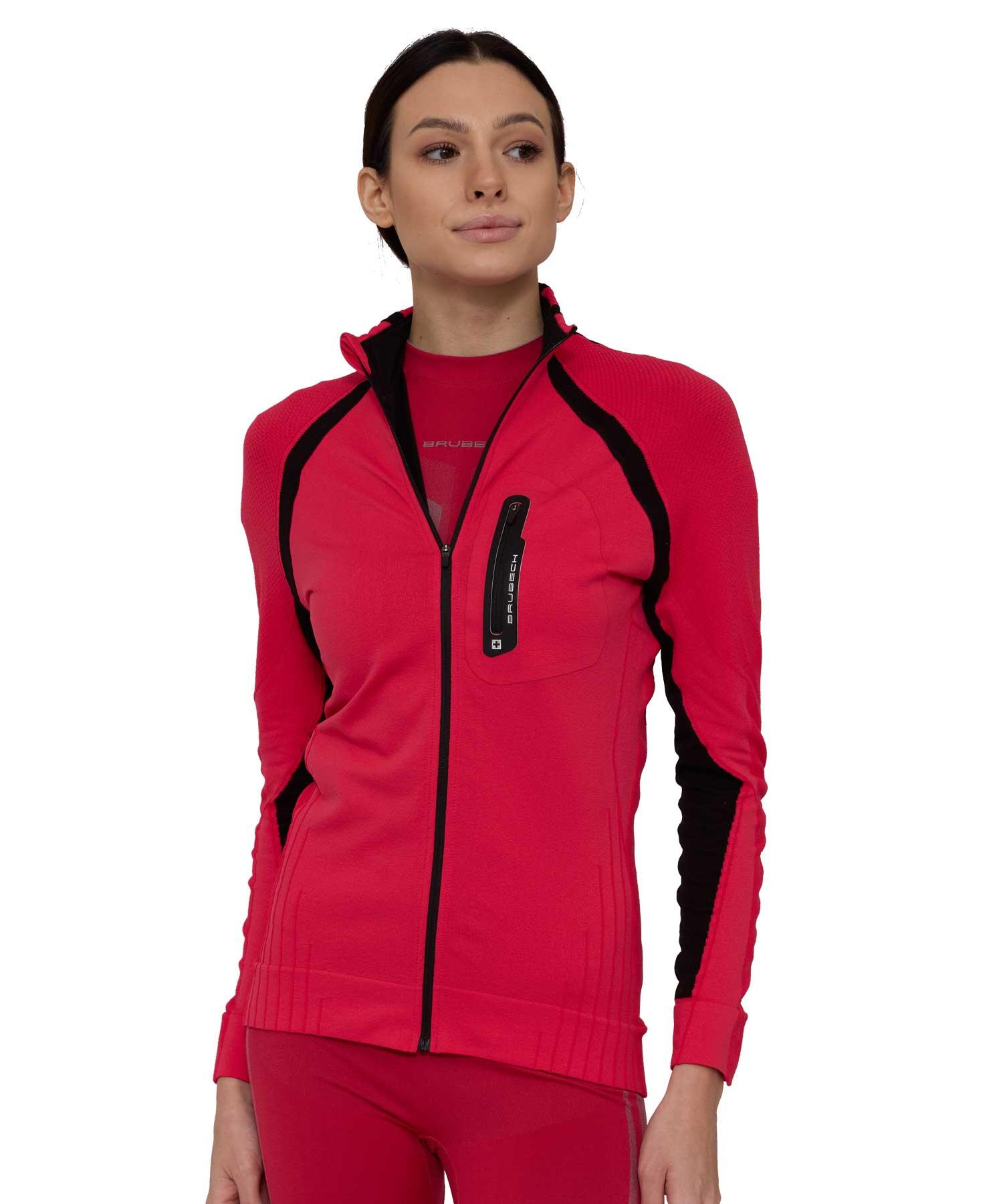 Bluza dresowa termoaktywna rozpinana damska Brubeck ACTIVE PRO