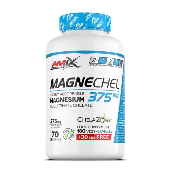 MagneChel (bisglicynian magnezu) - 210 kapsułek roślinnych Amix Nutrition