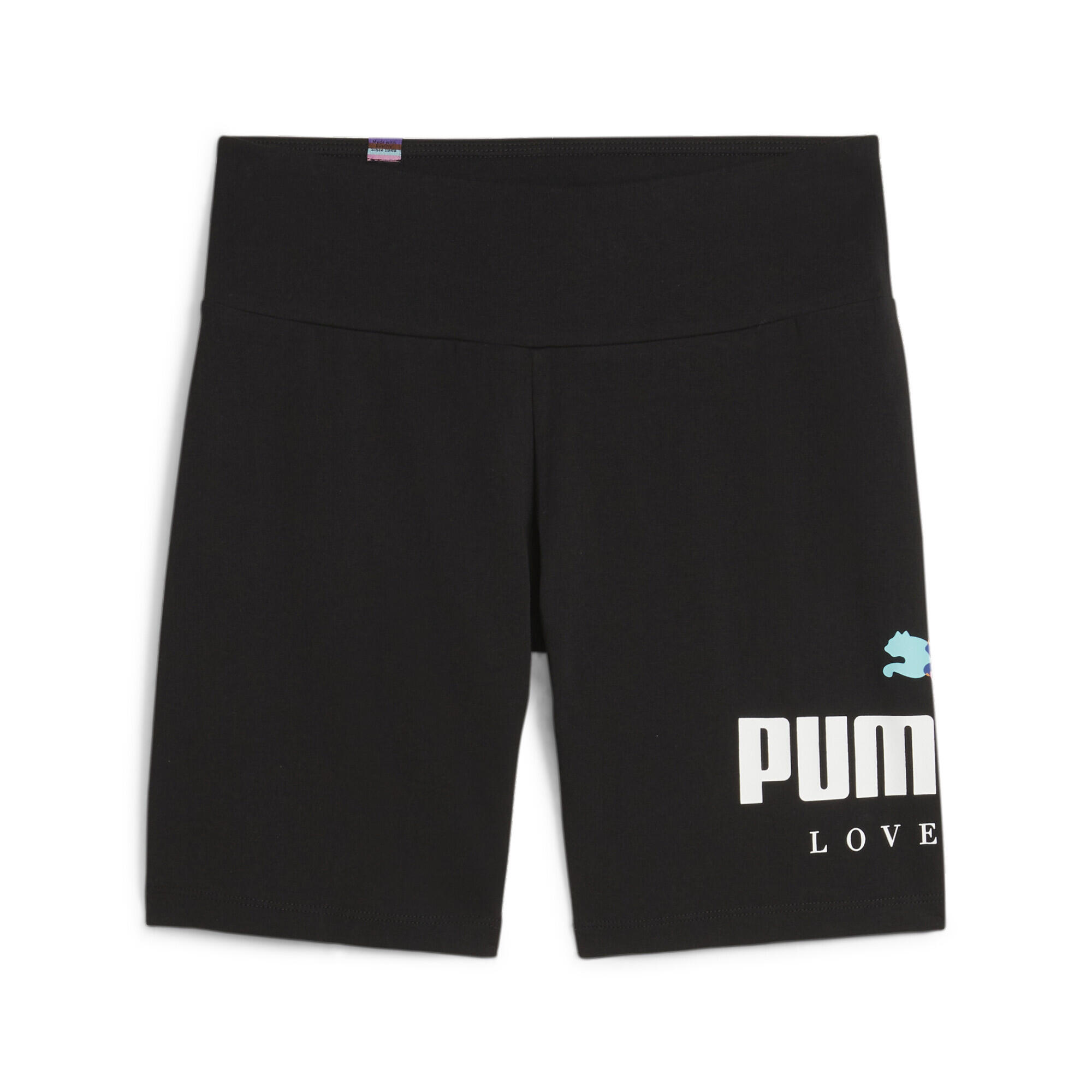 Szorty fitness PUMA ESS+ LOVE WINS Czarny