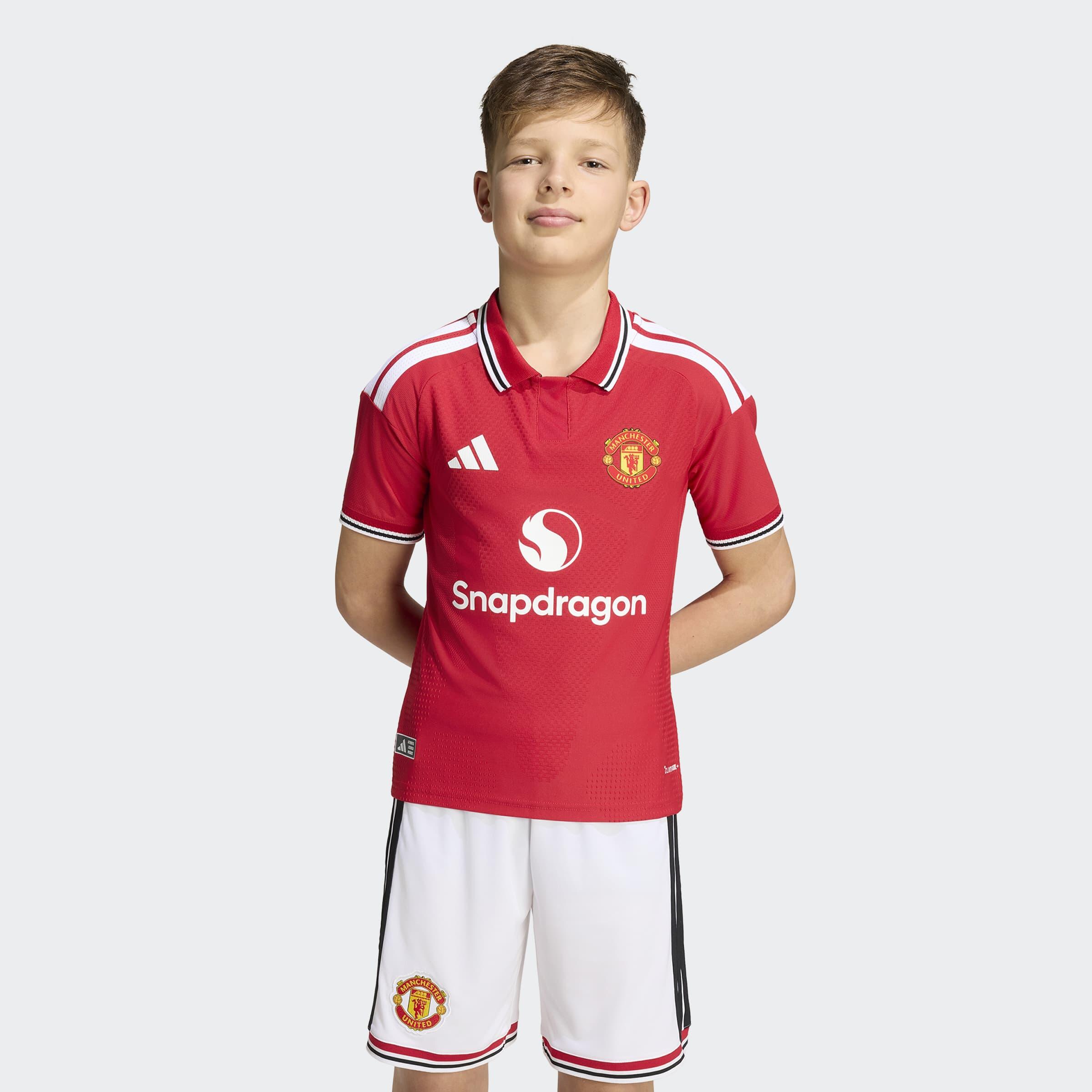 Dziecięca koszulka podstawowa Manchester United 26/27 Authentic