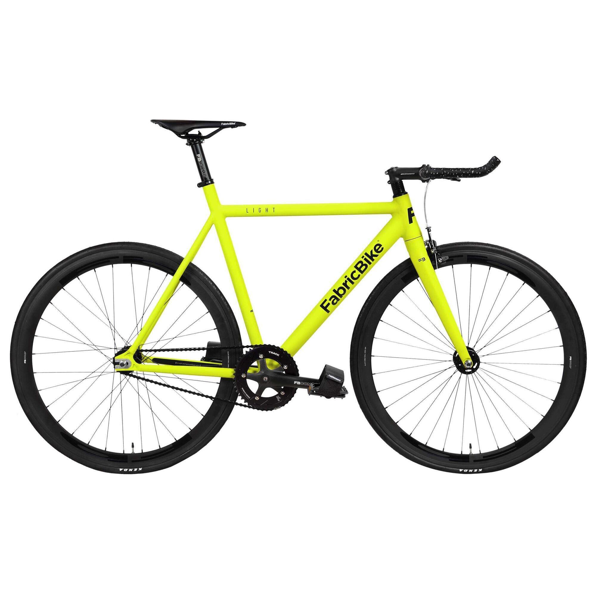 28-calowy lekki aluminiowy rower typu fixie Yellow Lime