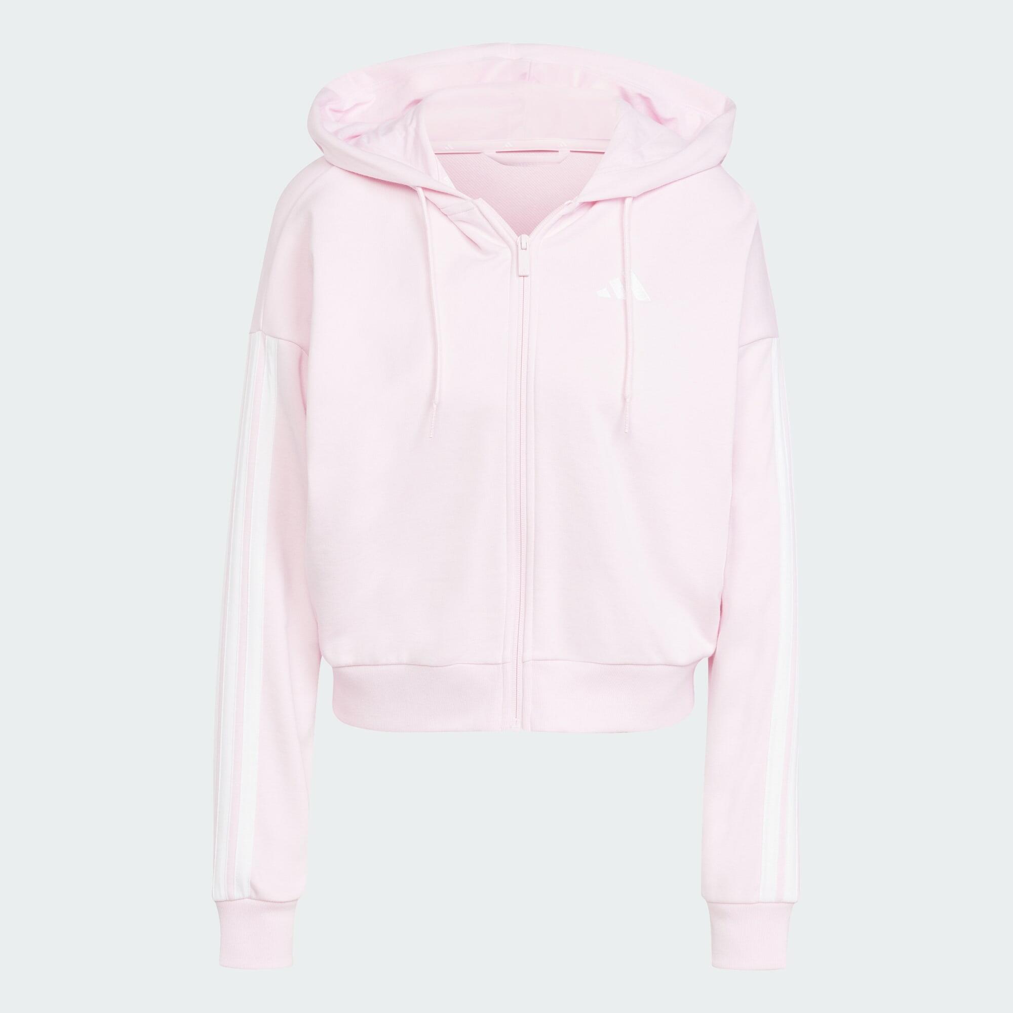 Bluza z kapturem Essentials 3-Stripes French Terry Full-Zip