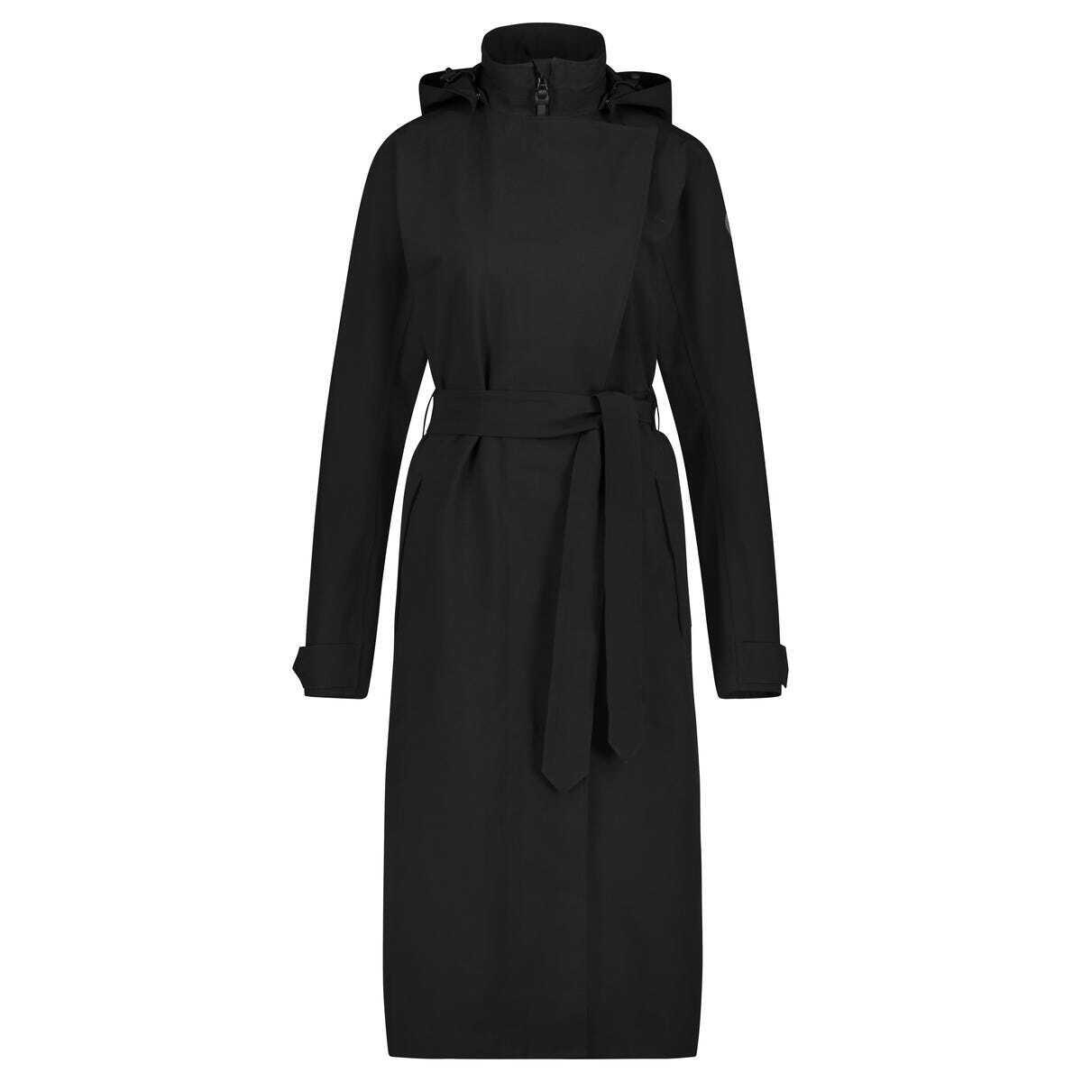 Długa wodoodporna kurtka damska Agu Trench Coat