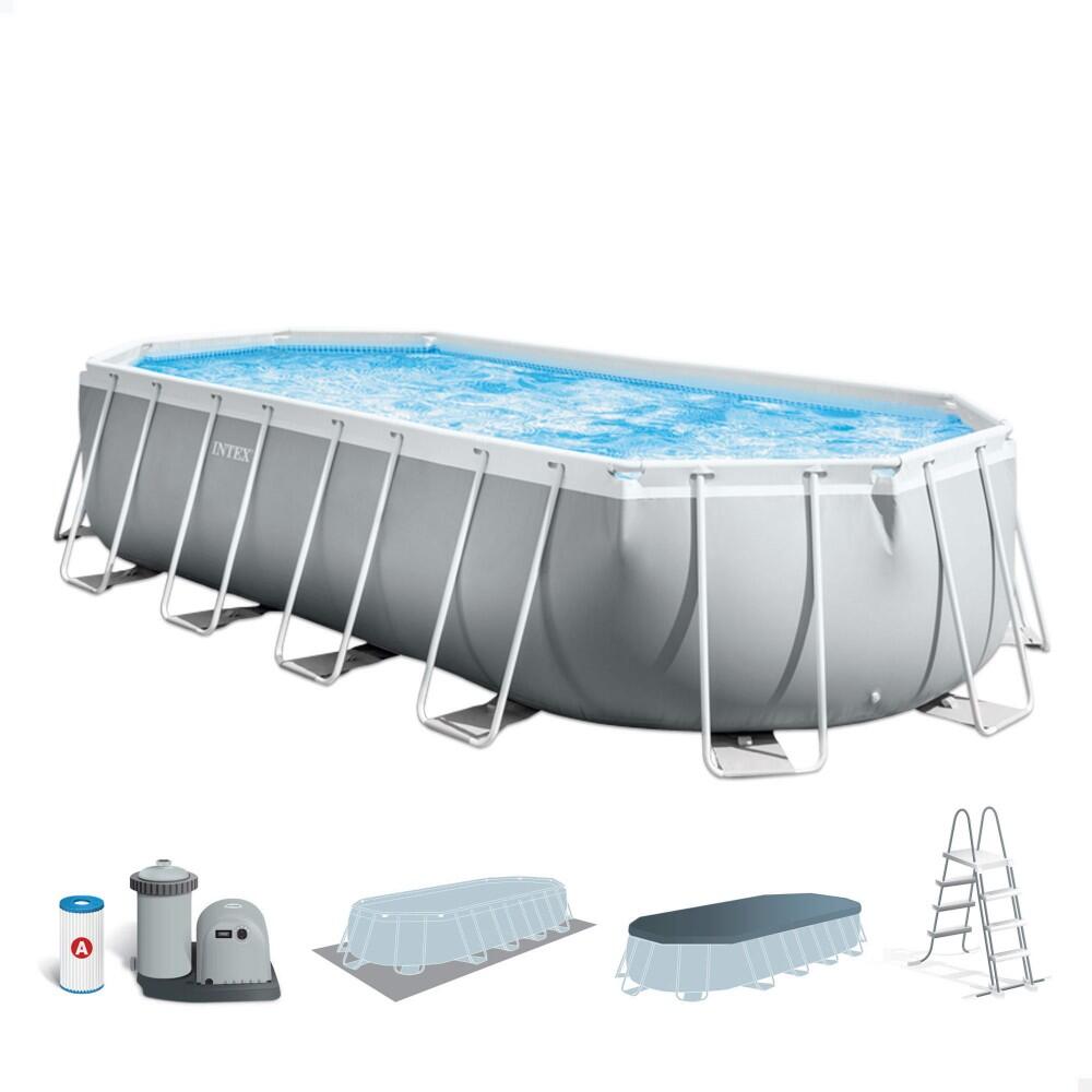 Basen Intex 26798 Prism Frame owalny 610 x 305 x 122 cm