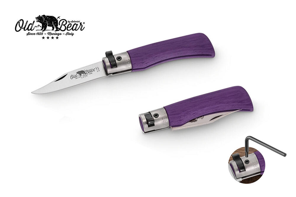 Nóż składany włoski Antonini Satin Stainless XS