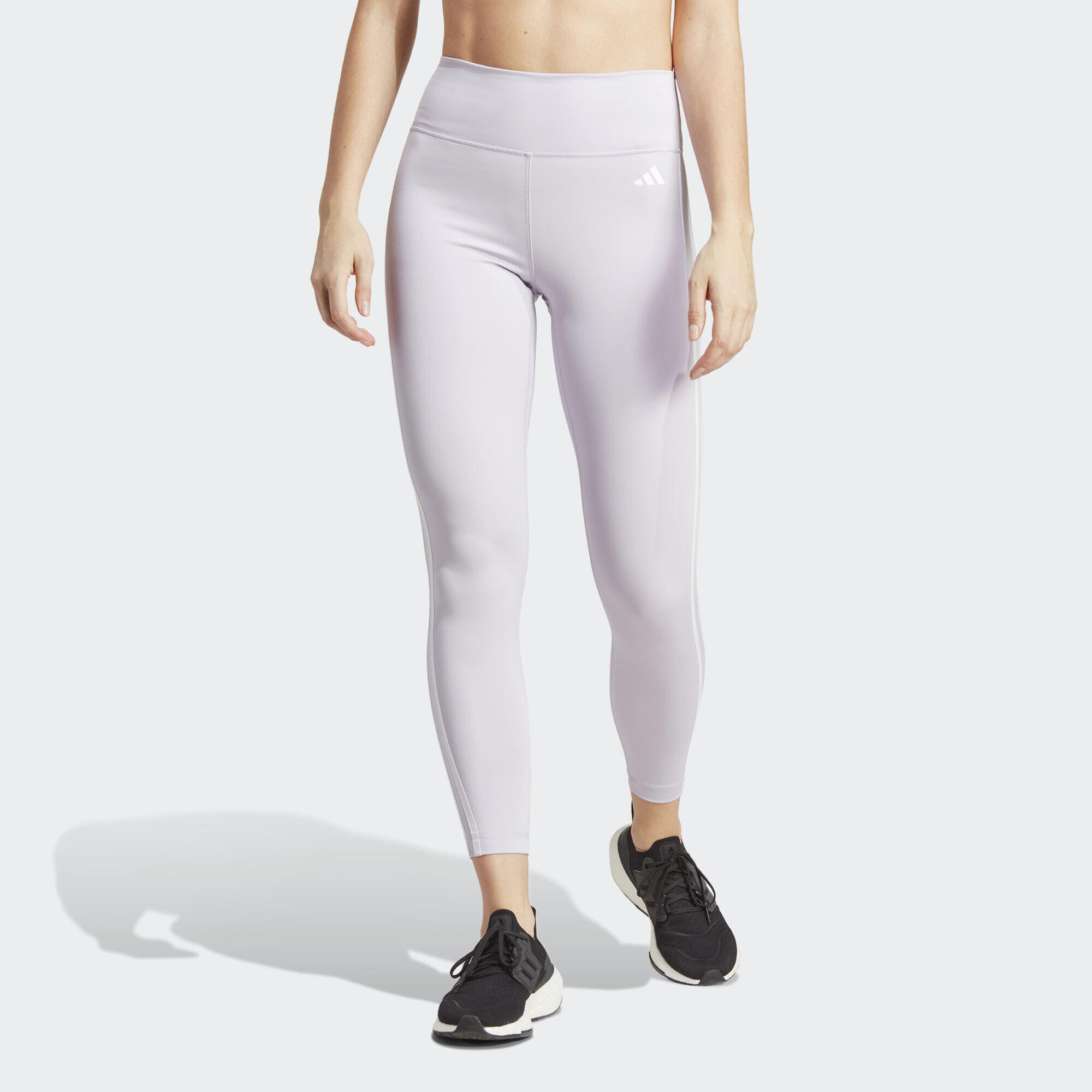 Legginsy treningowe z wysokim stanem Train Essentials 3-Stripes 7/8