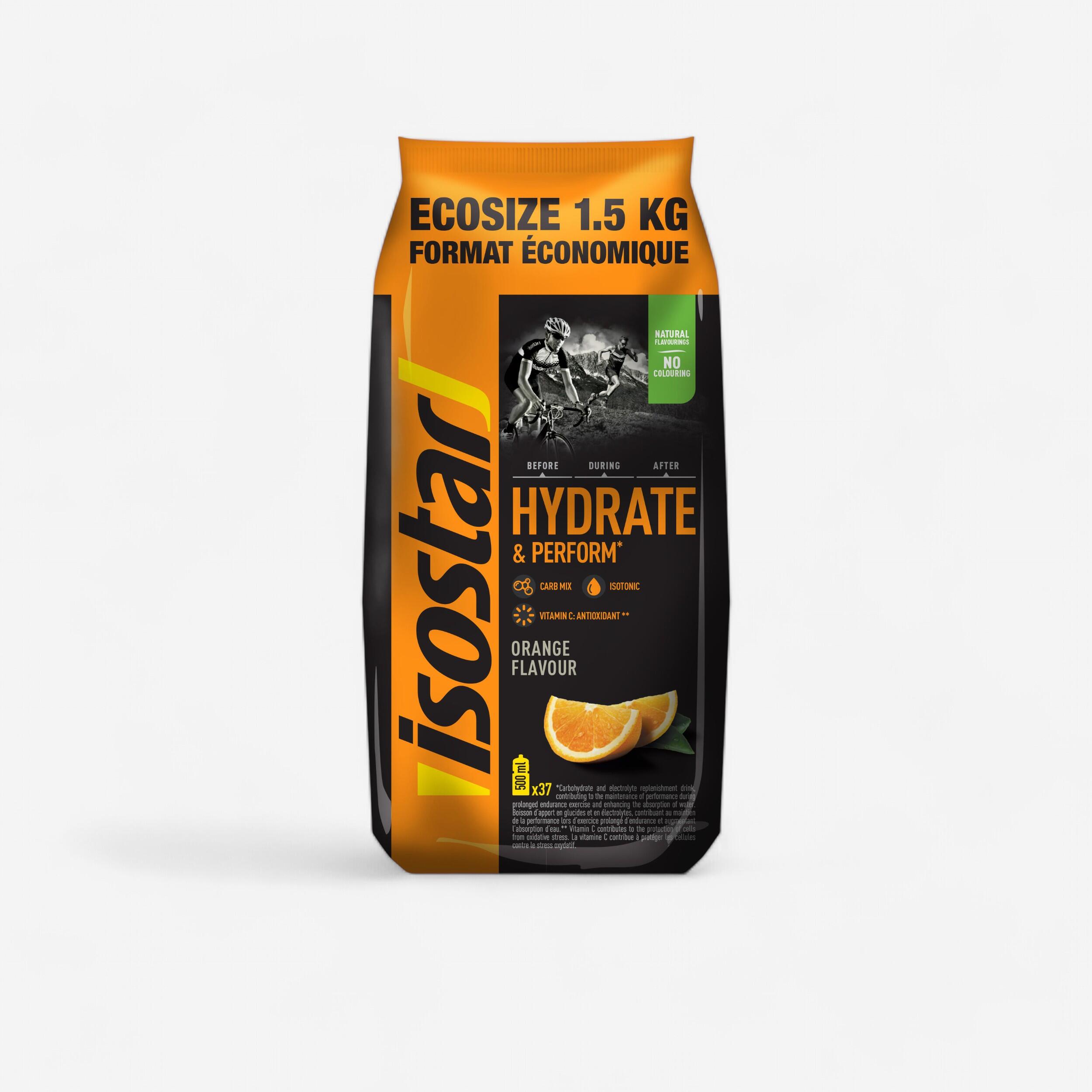 Napój izotoniczny w proszku Isostar Hydrate&Perform pomarańczowy 1,5 kg