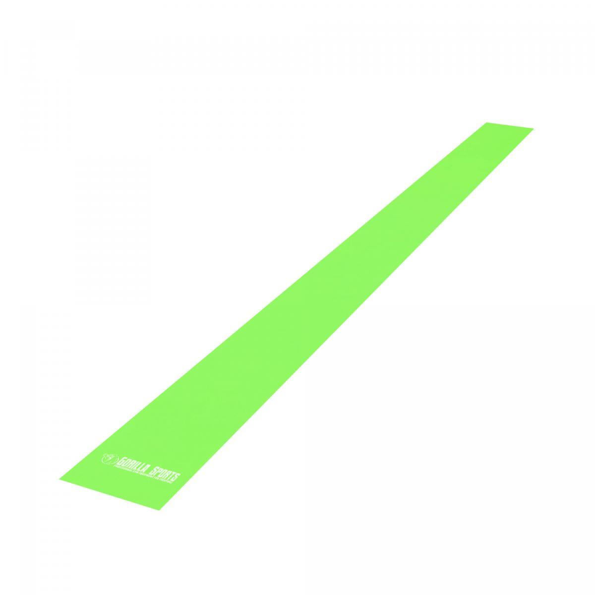 Guma taśma zielona 120 cm Gorilla Sports
