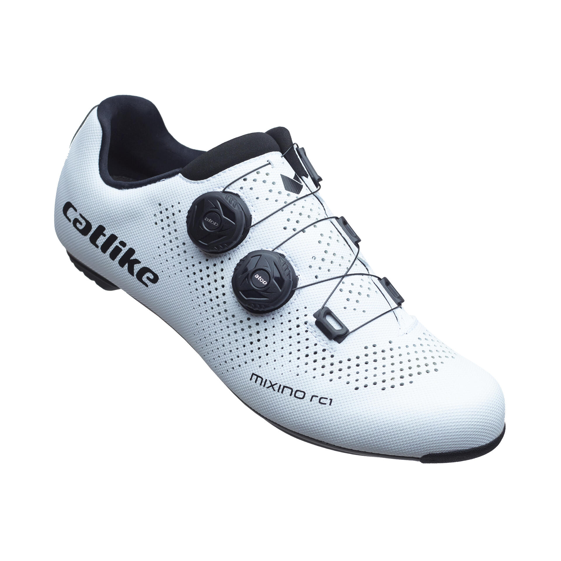 Catlike Mixino RC1 Buty Kolarskie Szosowe Unisex Białe Błyszczące 44