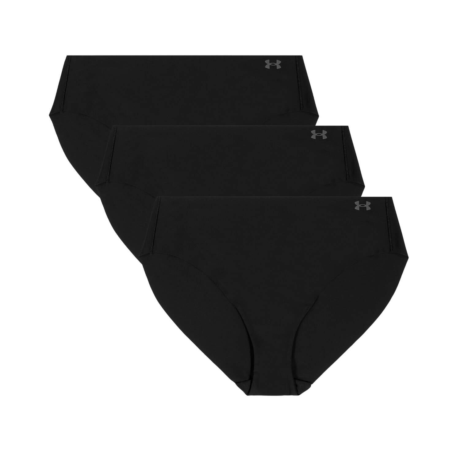 Majtki termoaktywne damskie Under Armour UA Pure Stretch No Show Bikini 3 Pack