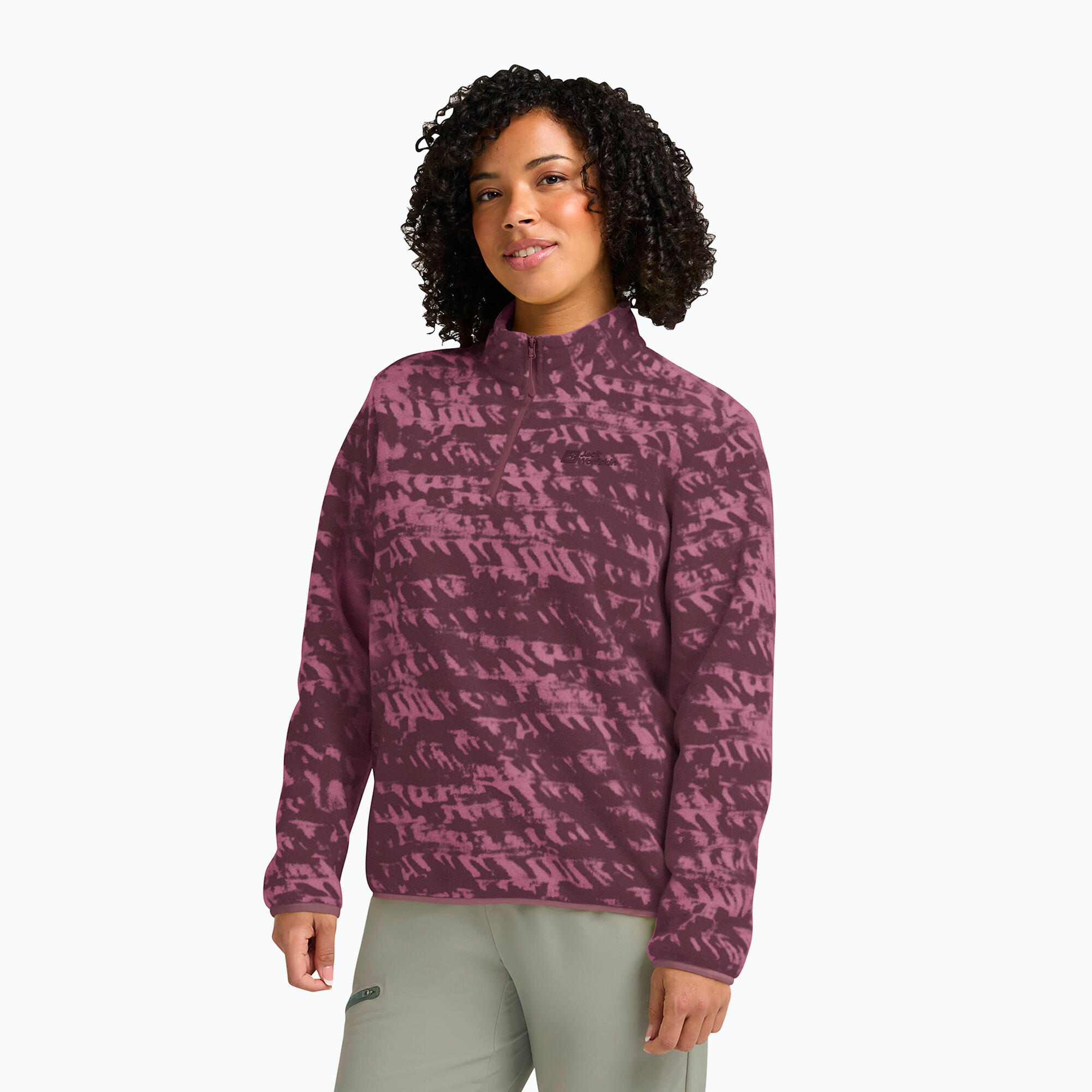 Bluza trekkingowa damska Jack Wolfskin Big Sky Half Zip