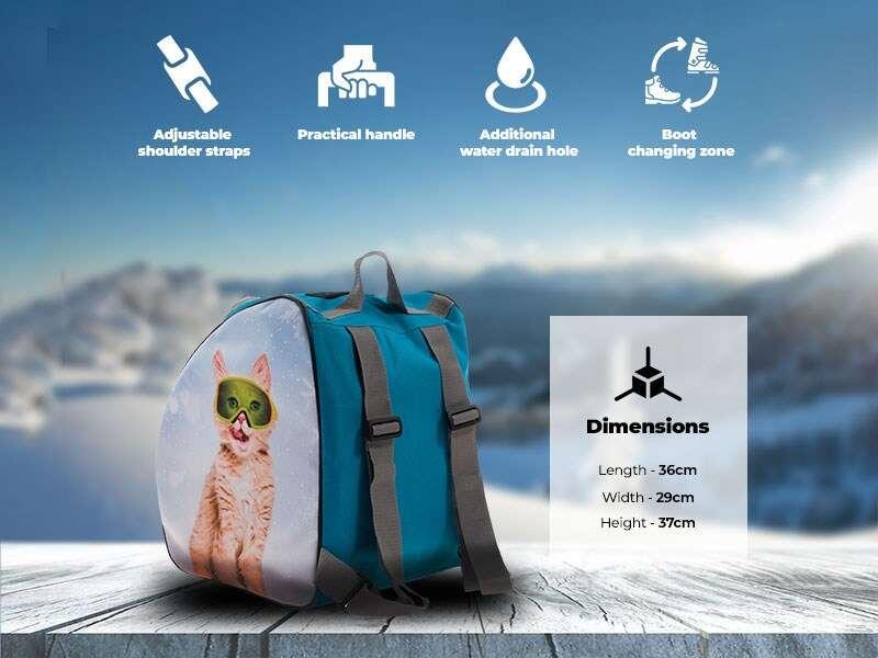 Pokrowiec na buty narciarskie dla dzieci Snowsport Cats