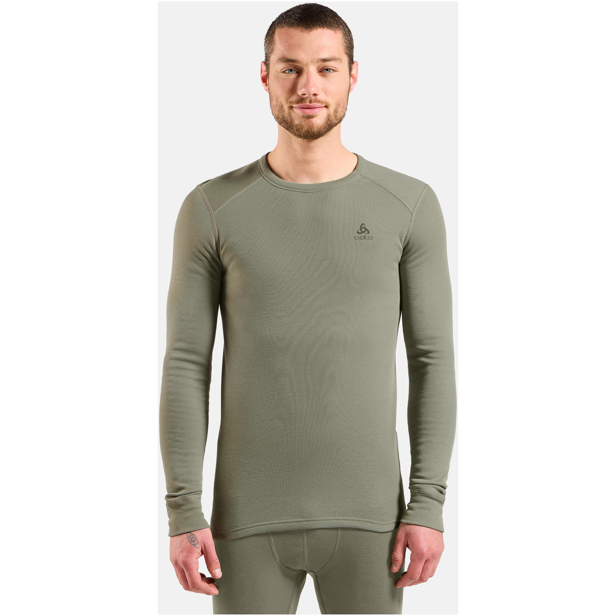 Bielizna termoaktywna z długim rękawem Odlo BL TOP crew neck l/s ACTIVE WARM