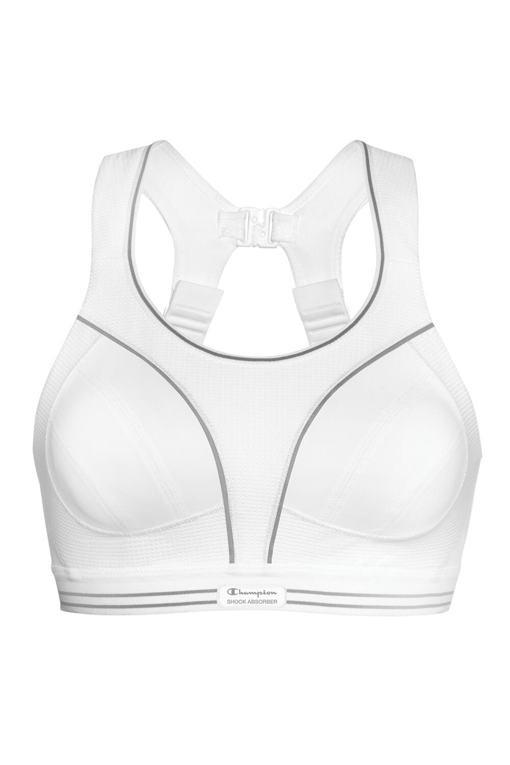 Biustonosz treningowy Shock Absorber Ultimate Run Bra white U10046